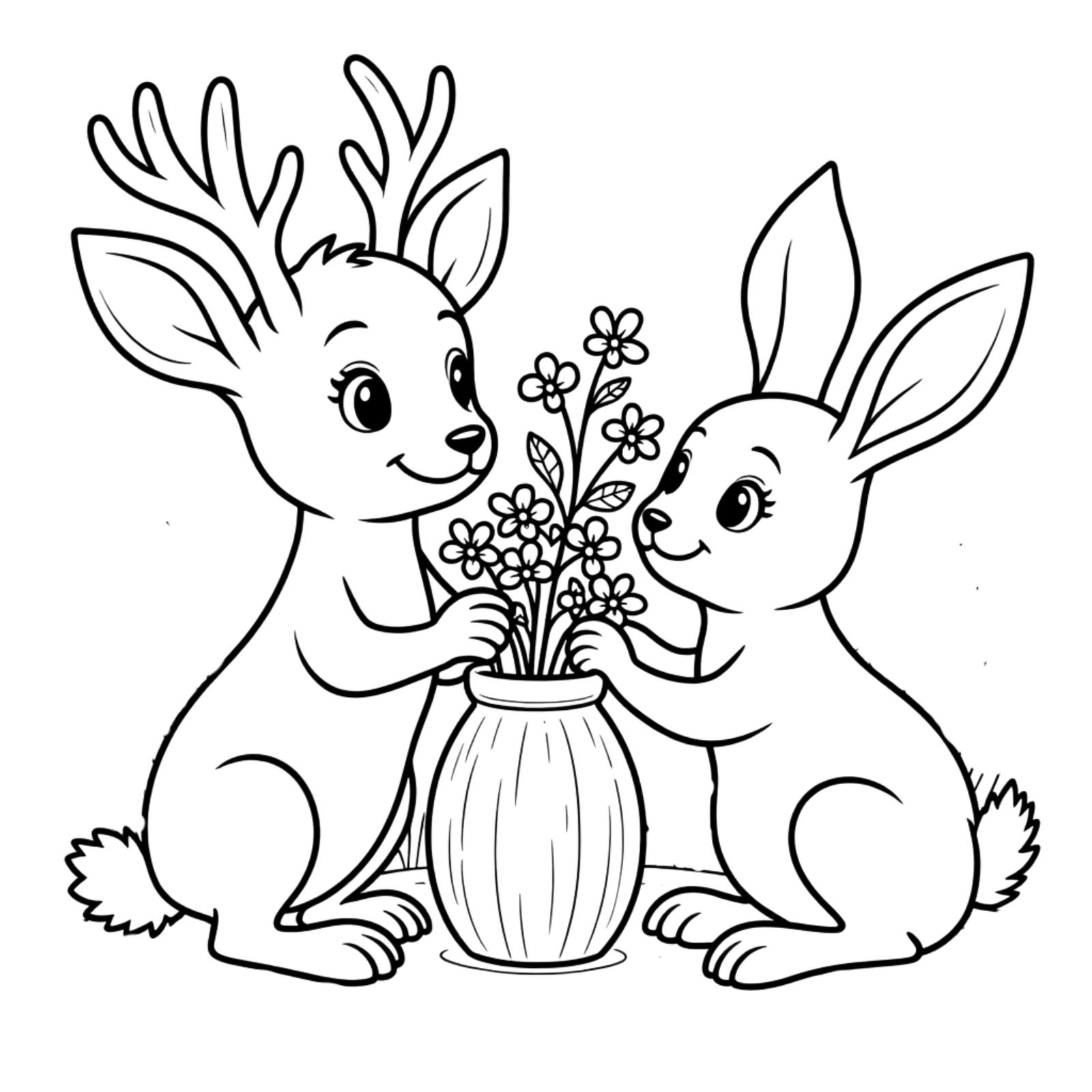 autumn cozy creatures coloring book